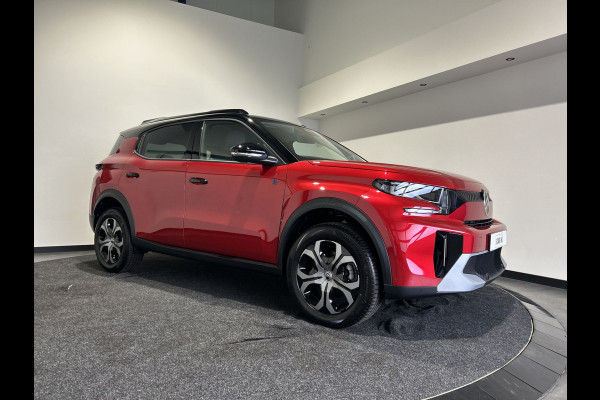Citroën Ë-C3 Aircross Plus 113pk Comfort Range 44 kWh 11 kw lader | Apple Carplay | Parkeercamera | Zwart dak!