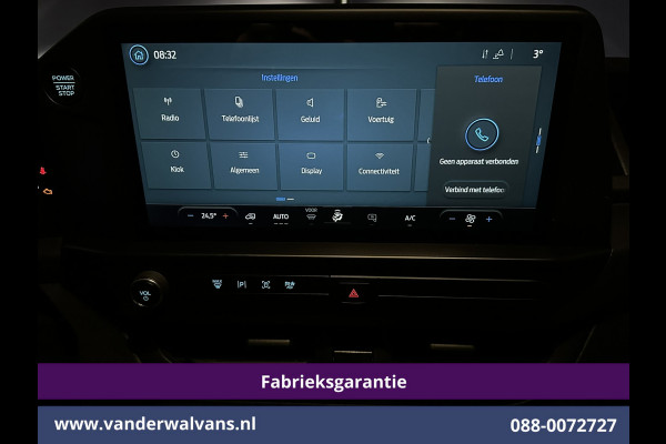 Ford Transit Custom 2.0 TDCI 111pk L1H1 Fabrieksgarantie Euro6 Airco | Camera | Apple Carplay | LED | Cruisecontrol Android Auto, Verwarmde voorruit, Parkeersensoren, Bijrijdersbank