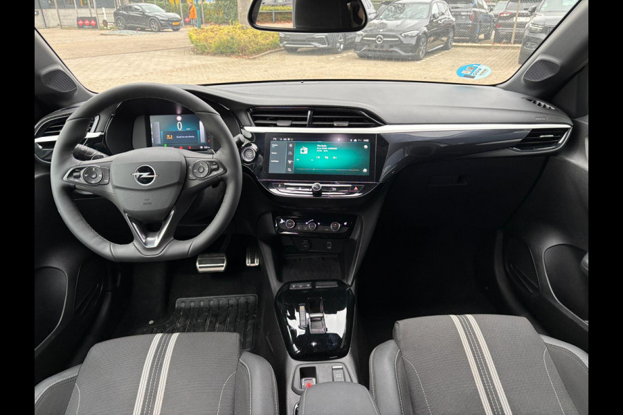 Opel Corsa 1.2 Turbo Hybrid GS Camera, Licht metalen velgen, zwart dak, Armsteun
