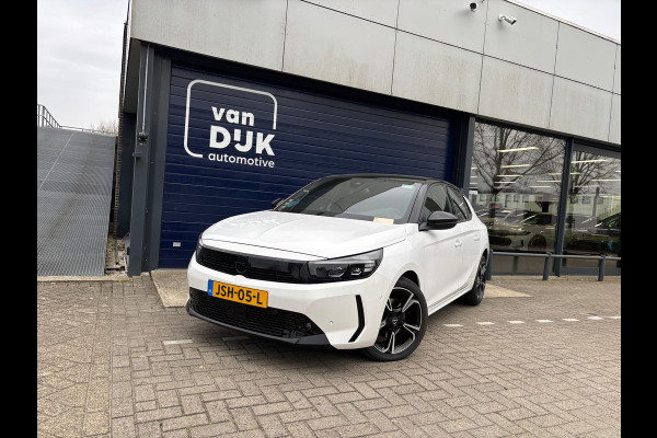 Opel Corsa 1.2 Turbo Hybrid GS Camera, Licht metalen velgen, zwart dak, Armsteun