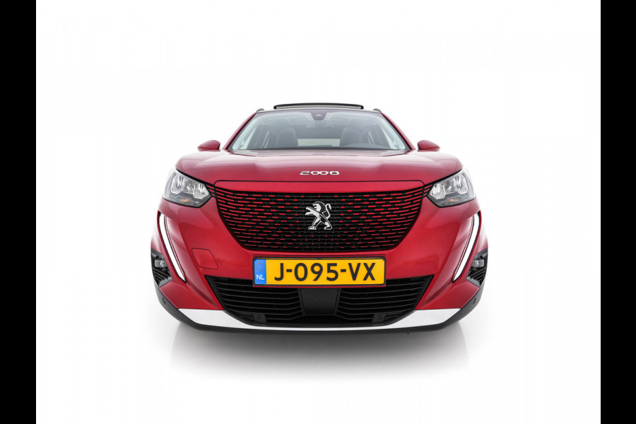 Peugeot e-2008 EV Allure 50 kWh [ 3-Fase ] {SOH-84%} (INCL-BTW) *PANO | LEATHER-FABRIC | FULL-LED | SPORT-SEATS | DIGI-COCKPIT | CAMERA | KEYLESS | PRIVACY-GLASS | DAB+ | NAVI-FULLMAP | ECC | CARPLAY | LANE-ASSIST | PDC | CRUISE | 17''ALU*