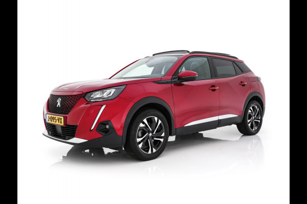 Peugeot e-2008 EV Allure 50 kWh [ 3-Fase ] {SOH-84%} (INCL-BTW) *PANO | LEATHER-FABRIC | FULL-LED | SPORT-SEATS | DIGI-COCKPIT | CAMERA | KEYLESS | PRIVACY-GLASS | DAB+ | NAVI-FULLMAP | ECC | CARPLAY | LANE-ASSIST | PDC | CRUISE | 17''ALU*
