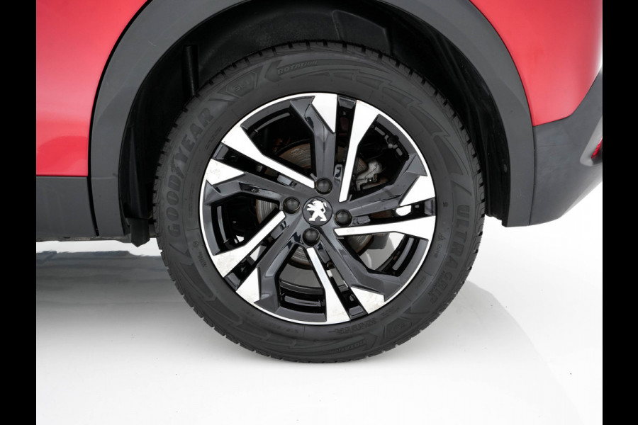 Peugeot e-2008 EV Allure 50 kWh [ 3-Fase ] {SOH-84%} (INCL-BTW) *PANO | LEATHER-FABRIC | FULL-LED | SPORT-SEATS | DIGI-COCKPIT | CAMERA | KEYLESS | PRIVACY-GLASS | DAB+ | NAVI-FULLMAP | ECC | CARPLAY | LANE-ASSIST | PDC | CRUISE | 17''ALU*