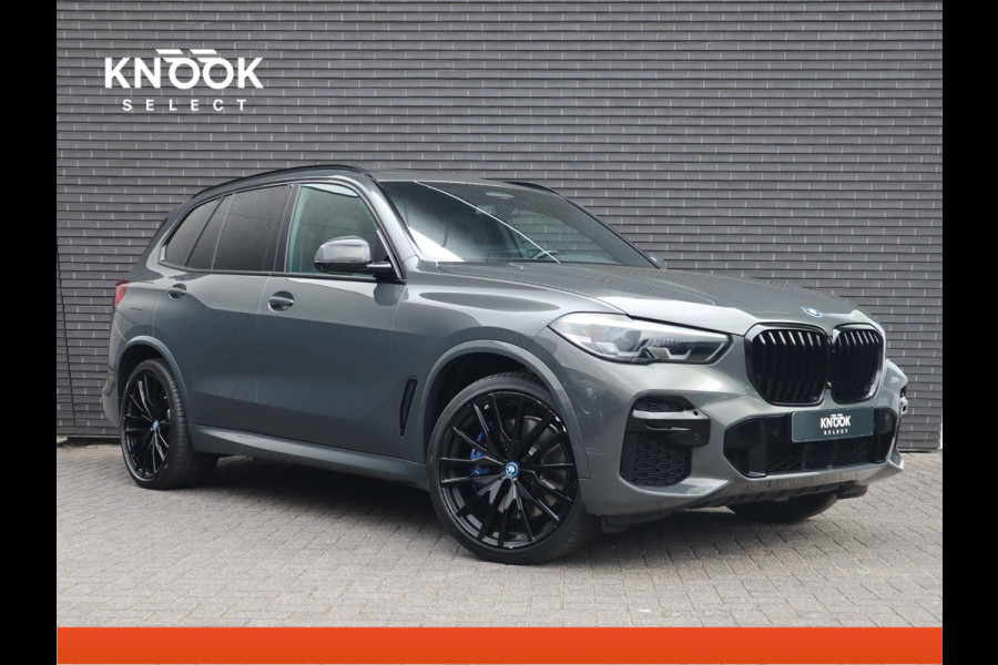 BMW X5 xDrive45e High Executive M Sport Pakket Automaat /  Live Cockpit Professional / Panoramadak / Driving Assistant Professional / Trekhaak / Luchtvering / Comfortstoelen / M Sportremsysteem / 21 Inch / Hifi / Parkeerhulpsysteem Plus