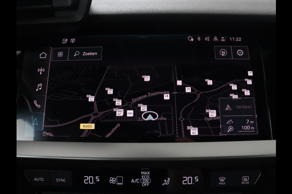 Audi A3 40 TFSIe Advanced edition | Sportstoelen | Carplay | Virtual Cockpit | Navigatie | Full LED | Parkeerhulp | Climate control | Cruise control | PHEV | Plug In