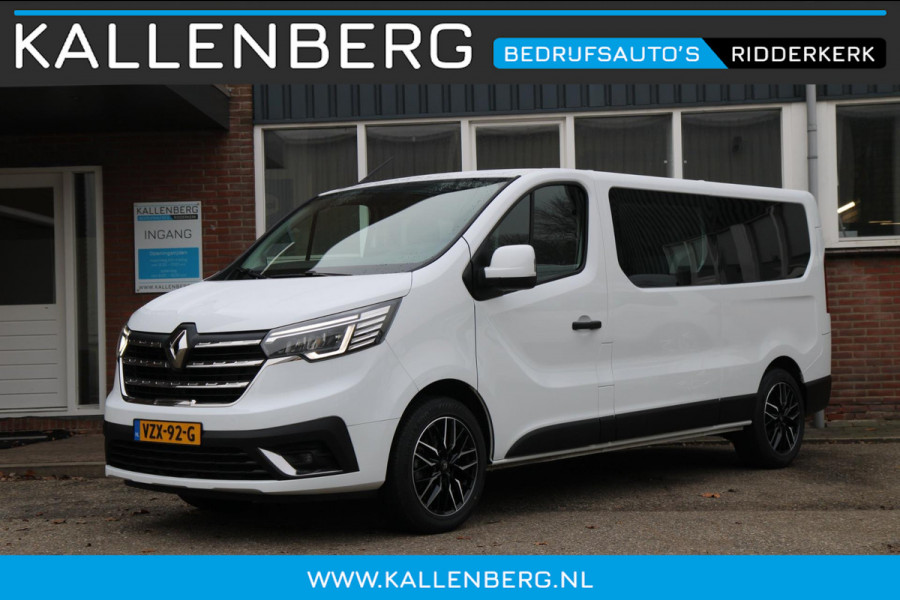 Renault Trafic 2.0 Blue 150PK Automaat L2H1 DC / 6 pers / Trekhaak / App connect