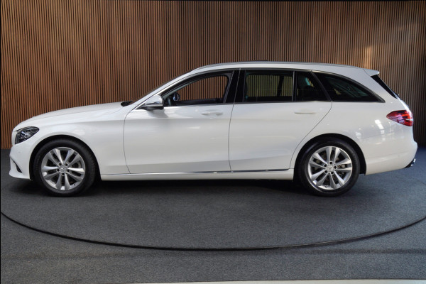 Mercedes-Benz C-Klasse Estate 180 Navi Leder Camera LED PTS Elektr. achterklep Climate Control LM velgen