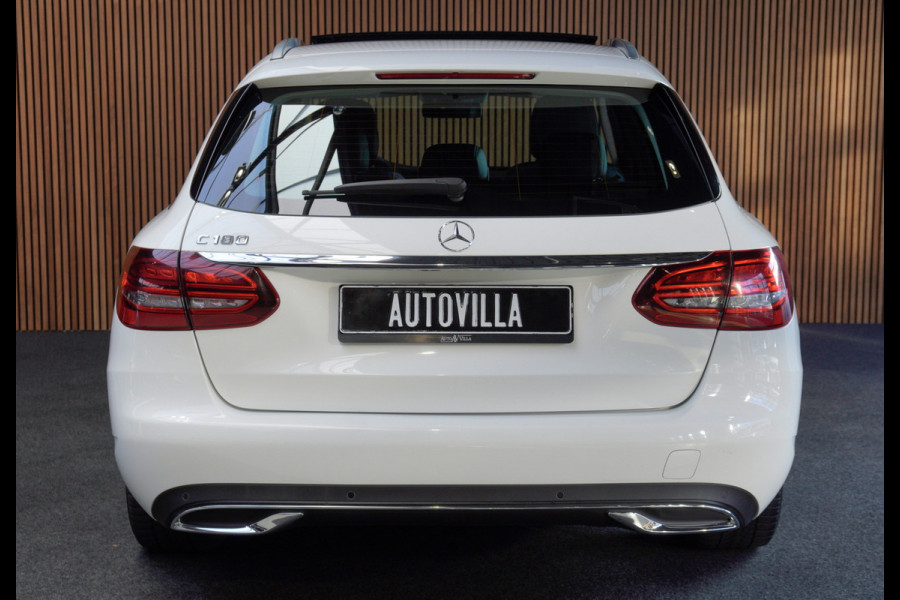 Mercedes-Benz C-Klasse Estate 180 Navi Leder Camera LED PTS Elektr. achterklep Climate Control LM velgen