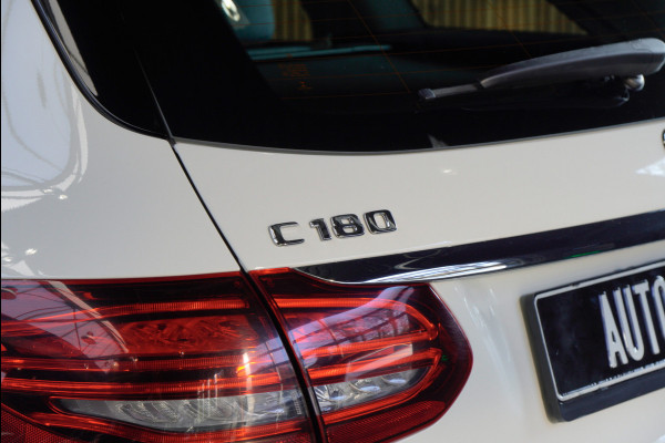 Mercedes-Benz C-Klasse Estate 180 Navi Leder Camera LED PTS Elektr. achterklep Climate Control LM velgen