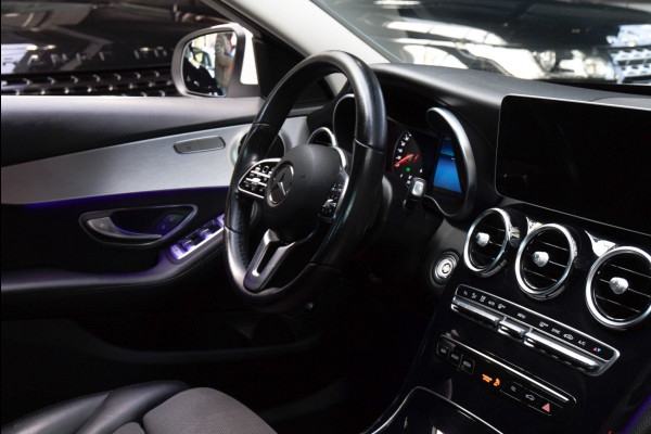 Mercedes-Benz C-Klasse Estate 180 Navi Leder Camera LED PTS Elektr. achterklep Climate Control LM velgen