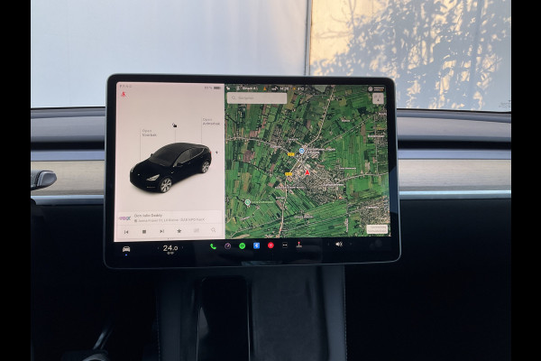 Tesla Model Y Long Range AWD 75 kWh Autopilot Leer Pano.dak 360° Black Warmtepomp