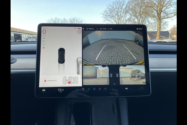 Tesla Model Y Long Range AWD 75 kWh Autopilot Leer Pano.dak 360° Black Warmtepomp