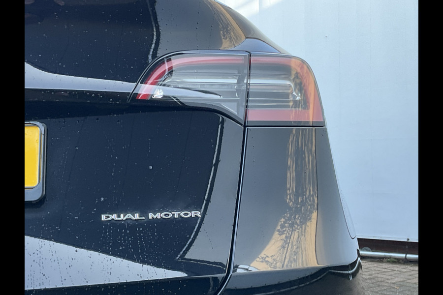 Tesla Model Y Long Range AWD 75 kWh Autopilot Leer Pano.dak 360° Black Warmtepomp