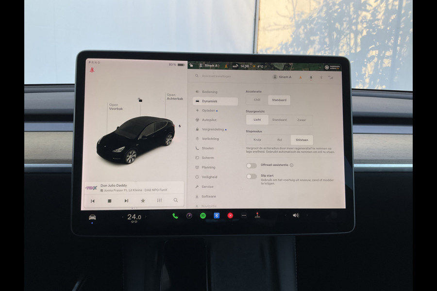 Tesla Model Y Long Range AWD 75 kWh Autopilot Leer Pano.dak 360° Black Warmtepomp