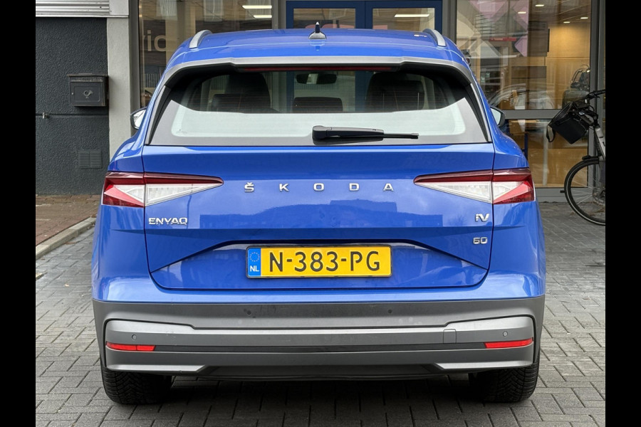 Škoda ENYAQ iV 60 | Wegklapbare trekhaak | Stoelverwarming | Warmtepomp