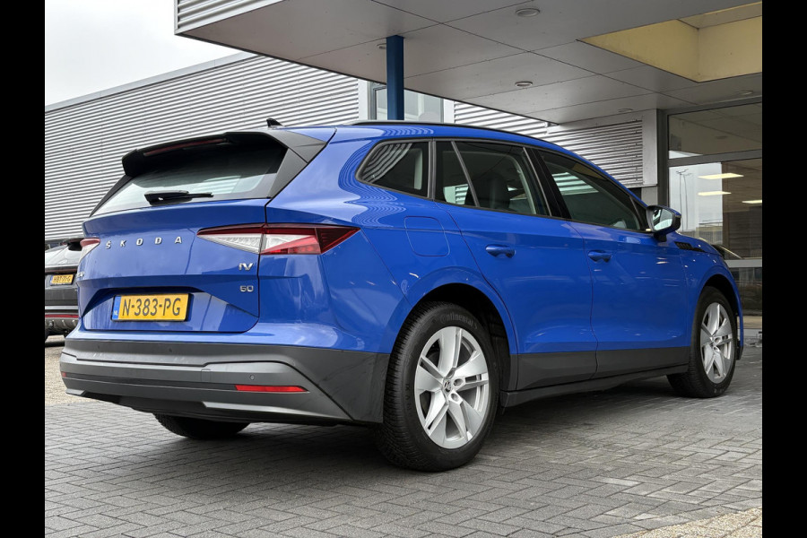 Škoda ENYAQ iV 60 | Wegklapbare trekhaak | Stoelverwarming | Warmtepomp