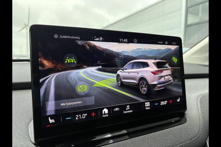 Škoda ENYAQ iV 60 | Wegklapbare trekhaak | Stoelverwarming | Warmtepomp