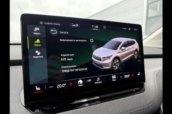 Škoda ENYAQ iV 60 | Wegklapbare trekhaak | Stoelverwarming | Warmtepomp