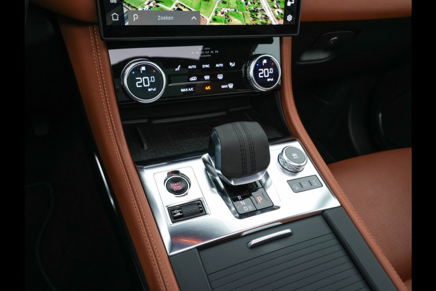 Jaguar F-Pace 2.0 P400e PHEV R-Dynamic HSE AWD ( Plug-in ) (INCL-BTW) Aut. *PANO | LEATHER | MERIDIAN-SOUND | FULL-LED | TOPVIEW | BLINDSPOT | KEYLESS | DAB+ | HEATED-COMFORTSEATS | NAVI-FULLMAP | DIGI-COCKPIT | HEAD-UP | PRIVACYGLASS | TOWBAR | 22"*