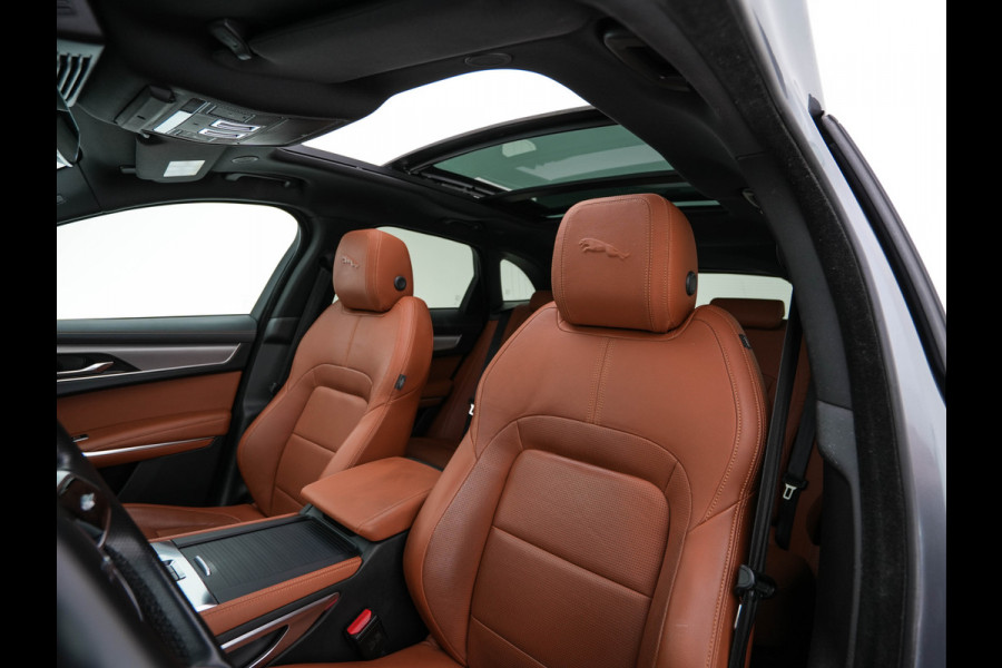 Jaguar F-Pace 2.0 P400e PHEV R-Dynamic HSE AWD ( Plug-in ) (INCL-BTW) Aut. *PANO | LEATHER | MERIDIAN-SOUND | FULL-LED | TOPVIEW | BLINDSPOT | KEYLESS | DAB+ | HEATED-COMFORTSEATS | NAVI-FULLMAP | DIGI-COCKPIT | HEAD-UP | PRIVACYGLASS | TOWBAR | 22"*