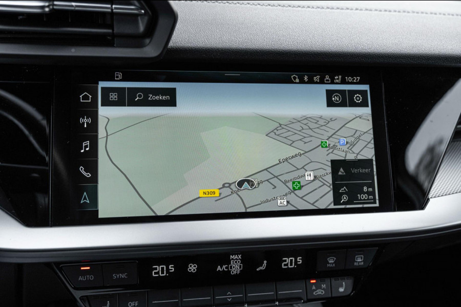 Audi A3 Sportback 40 TFSI e s edition ACC B&O Matrix LED Ambiance Elek.Klep Keyless Stoelverwarming 18''