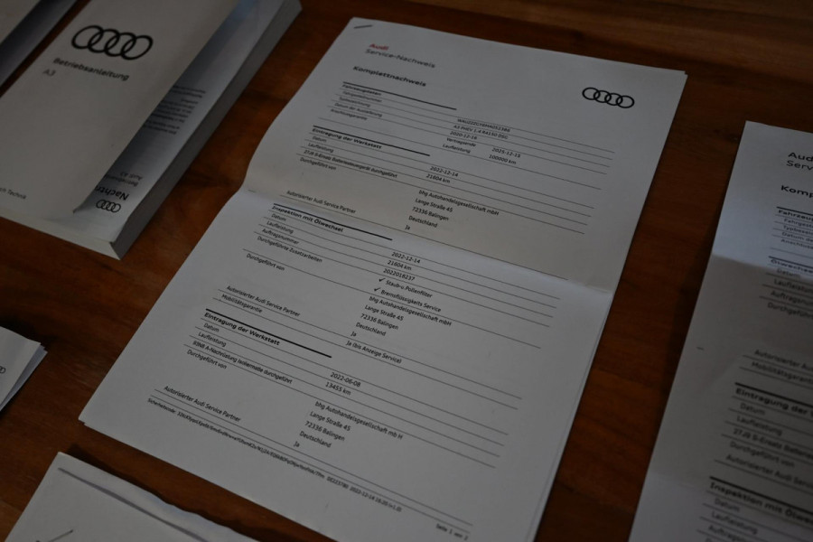 Audi A3 Sportback 40 TFSI e s edition ACC B&O Matrix LED Ambiance Elek.Klep Keyless Stoelverwarming 18''