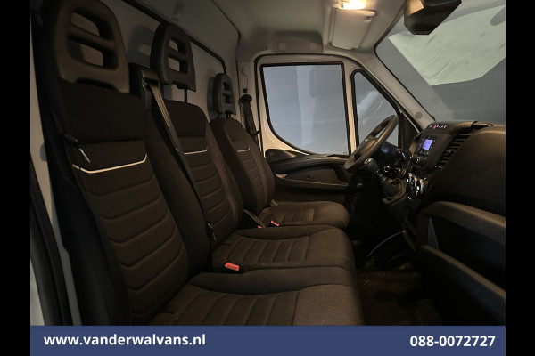 Iveco Daily 35C16H 157pk Dubbel Lucht Bakwagen Laadklep Euro6 Airco | 910kg laadvermogen Bijrijdersbank
