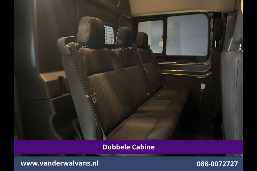 Ford Transit 2.0 TDCI 185pk L4H3 Dubbele Cabine Euro6 Airco | 6-Zits | Camera | Cruisecontrol Parkeersensoren, 2800kg trekvermogen