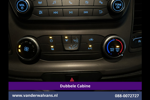 Ford Transit 2.0 TDCI 185pk L4H3 Dubbele Cabine Euro6 Airco | 6-Zits | Camera | Cruisecontrol Parkeersensoren, 2800kg trekvermogen