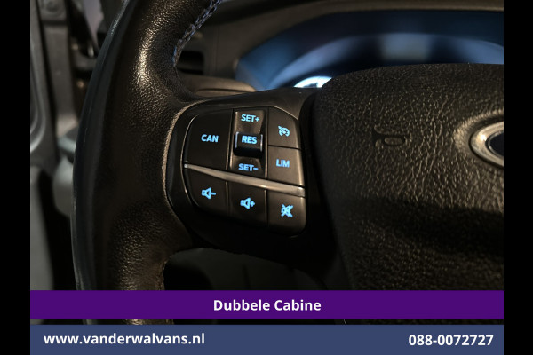 Ford Transit 2.0 TDCI 185pk L4H3 Dubbele Cabine Euro6 Airco | 6-Zits | Camera | Cruisecontrol Parkeersensoren, 2800kg trekvermogen