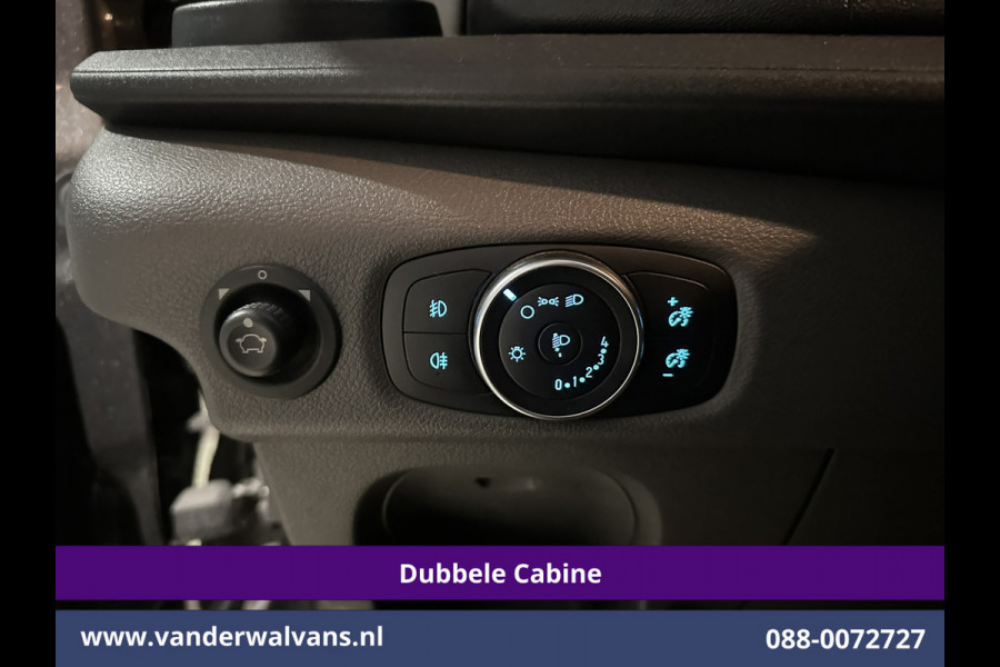 Ford Transit 2.0 TDCI 185pk L4H3 Dubbele Cabine Euro6 Airco | 6-Zits | Camera | Cruisecontrol Parkeersensoren, 2800kg trekvermogen
