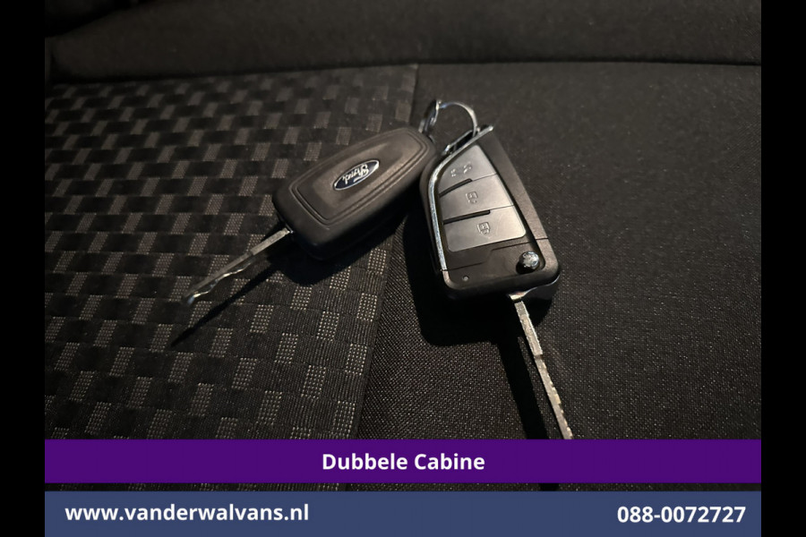 Ford Transit 2.0 TDCI 185pk L4H3 Dubbele Cabine Euro6 Airco | 6-Zits | Camera | Cruisecontrol Parkeersensoren, 2800kg trekvermogen