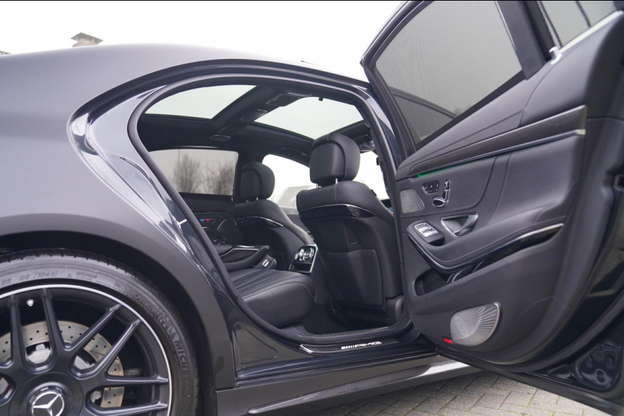 Mercedes-Benz S-Klasse AMG 63 4Matic+ Lang Premium Plus | Burmester 3D | Panorama | Massage stoelen | Stoelkoeling | Carbon |