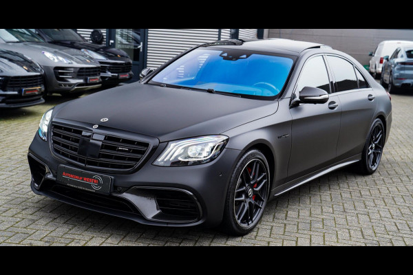 Mercedes-Benz S-Klasse AMG 63 4Matic+ Lang Premium Plus | Burmester 3D | Panorama | Massage stoelen | Stoelkoeling | Carbon |