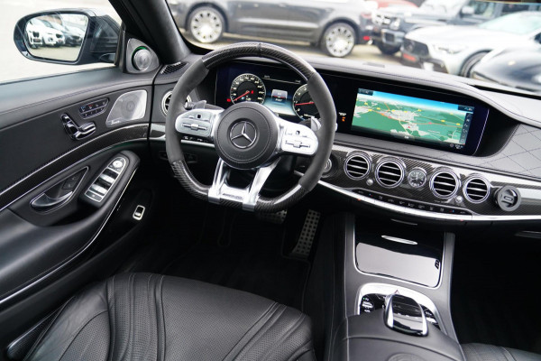Mercedes-Benz S-Klasse AMG 63 4Matic+ Lang Premium Plus | Burmester 3D | Panorama | Massage stoelen | Stoelkoeling | Carbon |