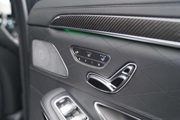 Mercedes-Benz S-Klasse AMG 63 4Matic+ Lang Premium Plus | Burmester 3D | Panorama | Massage stoelen | Stoelkoeling | Carbon |