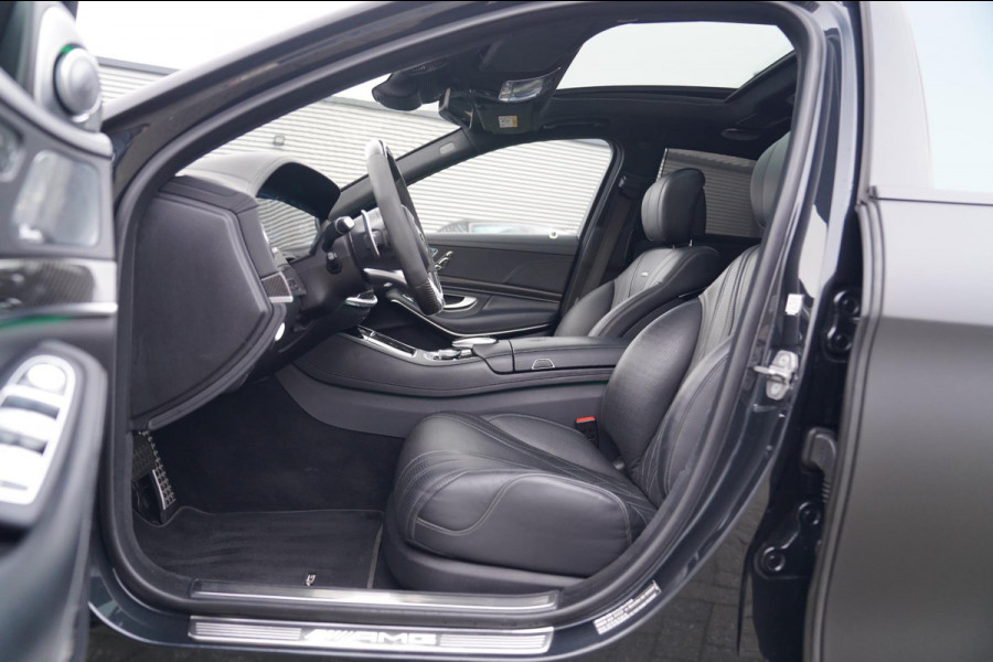 Mercedes-Benz S-Klasse AMG 63 4Matic+ Lang Premium Plus | Burmester 3D | Panorama | Massage stoelen | Stoelkoeling | Carbon |