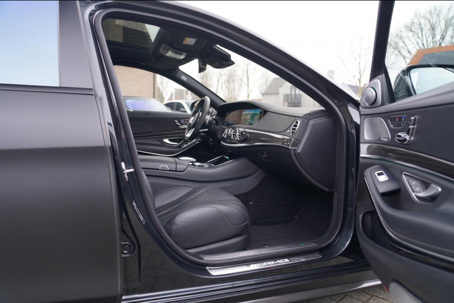 Mercedes-Benz S-Klasse AMG 63 4Matic+ Lang Premium Plus | Burmester 3D | Panorama | Massage stoelen | Stoelkoeling | Carbon |