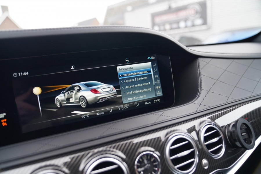 Mercedes-Benz S-Klasse AMG 63 4Matic+ Lang Premium Plus | Burmester 3D | Panorama | Massage stoelen | Stoelkoeling | Carbon |