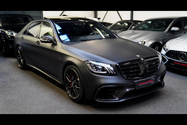 Mercedes-Benz S-Klasse AMG 63 4Matic+ Lang Premium Plus | Burmester 3D | Panorama | Massage stoelen | Stoelkoeling | Carbon |