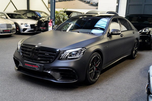 Mercedes-Benz S-Klasse AMG 63 4Matic+ Lang Premium Plus | Burmester 3D | Panorama | Massage stoelen | Stoelkoeling | Carbon |