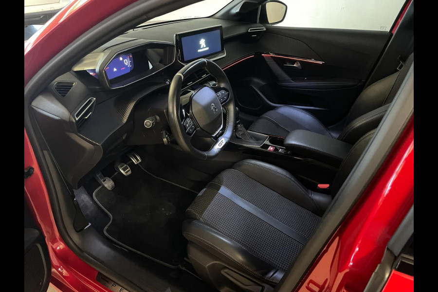 Peugeot 208 1.2 PureTech GT 100PK AIRCO CLIMA NAVI CRUISE PANO APPLE CARPLAY 3D COCKPIT PDC CAM LAGE KM STAND NIEUWSTAAT