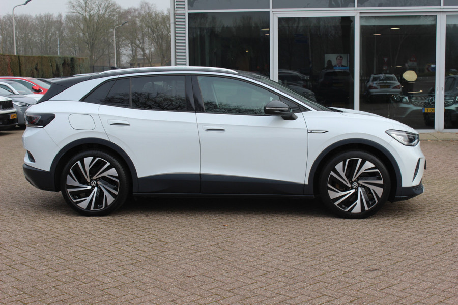 Volkswagen ID.4 Max 77 kWh / SOH 90,1% / Full option! / warmtepomp/  Panoramadak / Camera / Head-up / Keyless / 20'' / ACC / Dodehoek / Elektr. stoelen / Massage / Navigatie / Stuurverwarming
