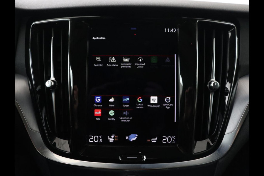 Volvo V60 2.0 T6 AWD Recharge Business Pro | Leder | Trekhaak | Stoel & stuurverwarming | Adaptive cruise | Camera | Carplay | Navigatie | Full LED | Parkeerhulp | PHEV | Plug In