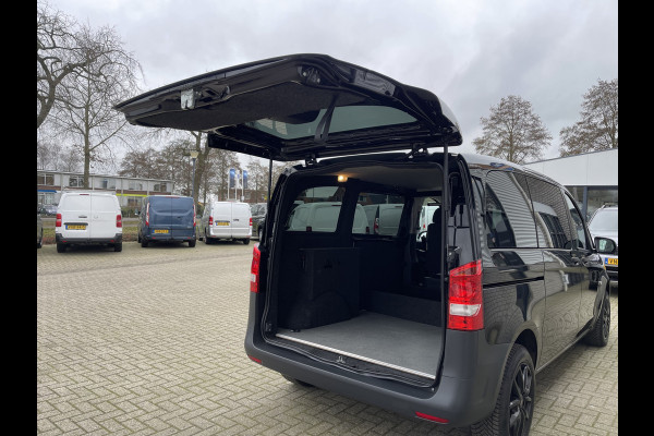 Mercedes-Benz Vito 116 CDI automaat rolstoelbus / speciaal gebouwd voor rolstoel bestuurder / € 27.950 marge / zwart metallic / lift / hand gas en rem / airco / cruise control / euro 6 diesel