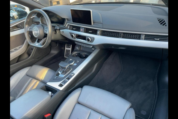 Audi A5 Cabriolet 40 TFSI S-LINE ** LED, VIRTUAL, LEDER, ACC, ALARM, ELECTR. ST, 20-inch LMV ** UNFALLFREI - Slechts 24.900km. ** ** INFORMEER OOK NAAR ONZE AANTREKKELIJKE FINANCIAL-LEASE TARIEVEN **