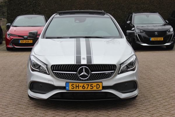 Mercedes-Benz CLA-Klasse 180 WhiteArt Edition / Panoramadak / Camera / Leder&Alcantara / 19'' / Keyless / Navigatie / Stoelverwarming / Cruise Control