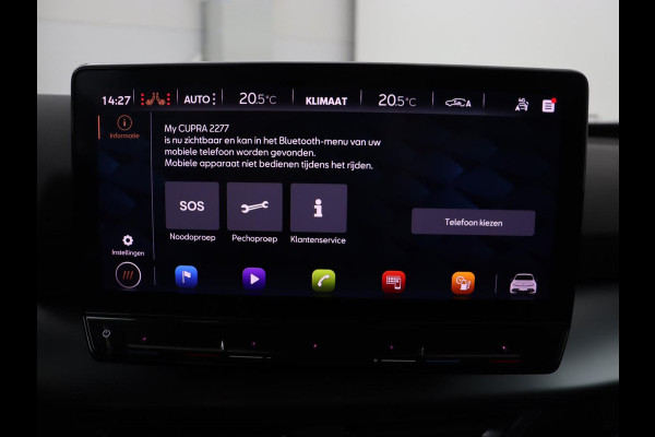 CUPRA Born Adrenaline One 62 kWh | Stoelverwarming | Adaptive cruise | Camera | Carplay | Sfeerverlichting | Navigatie | Full LED