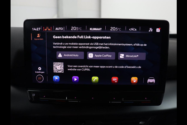 CUPRA Born Adrenaline One 62 kWh | Stoelverwarming | Adaptive cruise | Camera | Carplay | Sfeerverlichting | Navigatie | Full LED