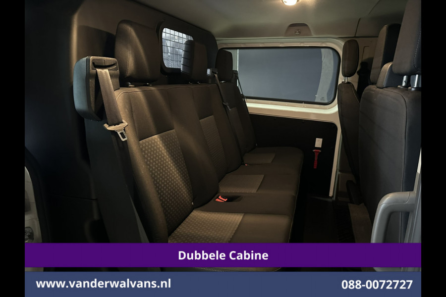Ford Transit Custom 2.0 TDCI 130pk L2H1 Dubbele Cabine Euro6 Airco | 6-Zits | Camera | Navigatie | LED | Apple Carplay Android Auto, Cruisecontrol, Stoelverwarming, Verwarmde voorruit, Parkeersensoren, Achterklep